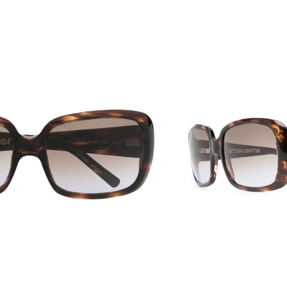 10 CORSO COMO Milan Italy Tortoiseshell Oversize-frame Sunglasses main image 4